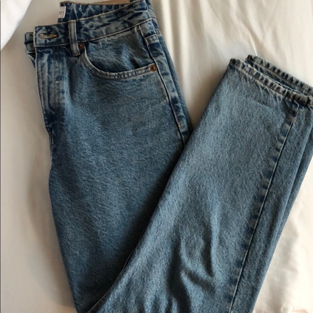 Medium wash jeans